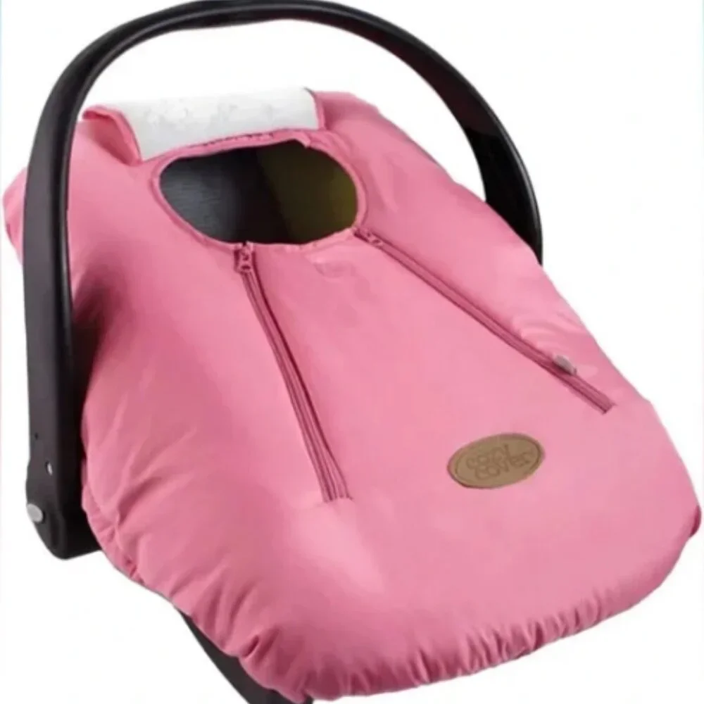 Cozy Cover Pink Infant Carseat Cover